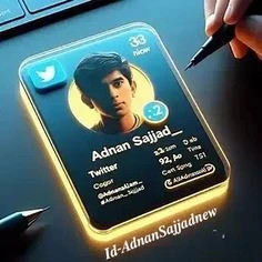 Twitter Id:/AdnanSajjadnew